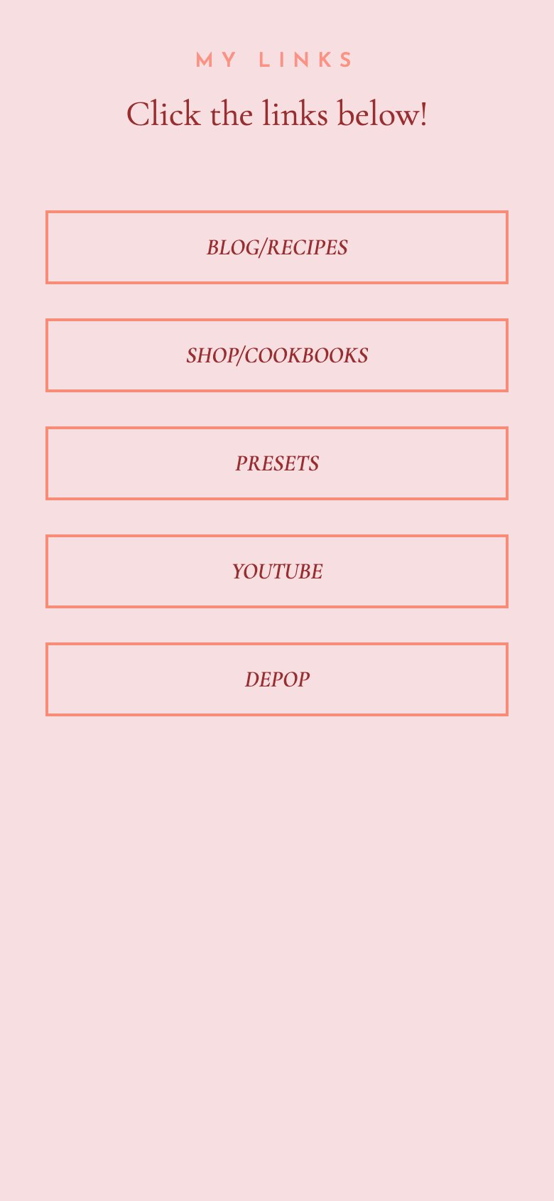 Website by @elsas_wholesomelife