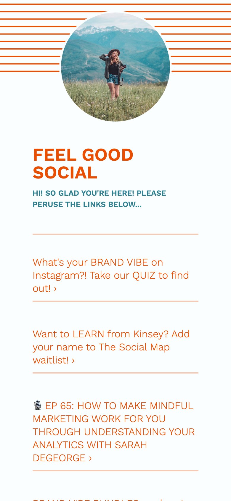 Website by @feelgoodsocial