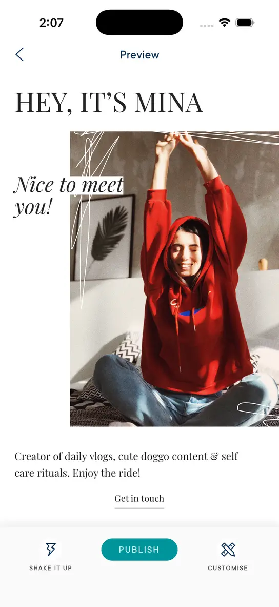 Shake up your Look 3